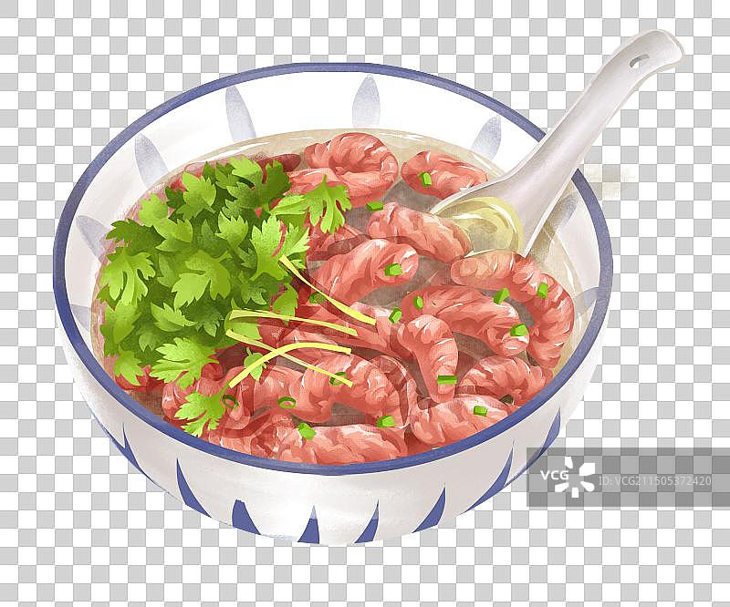 牛肉羹插画元素图片素材