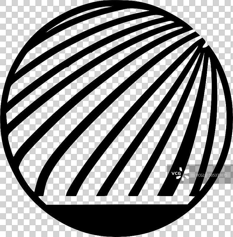 篮球 - 简约剪影图片素材