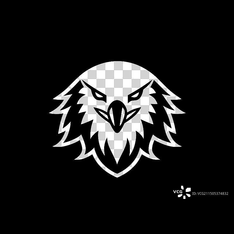 鹰-高品质的标志-理想的t恤图片素材