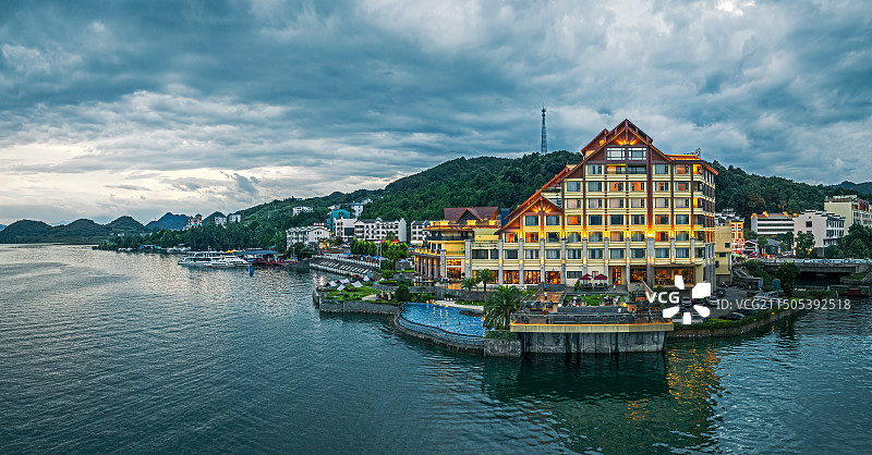 资兴市白廊镇风景区图片素材