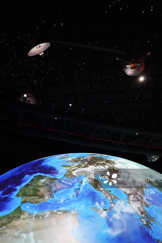 上海天文馆 星球图片素材