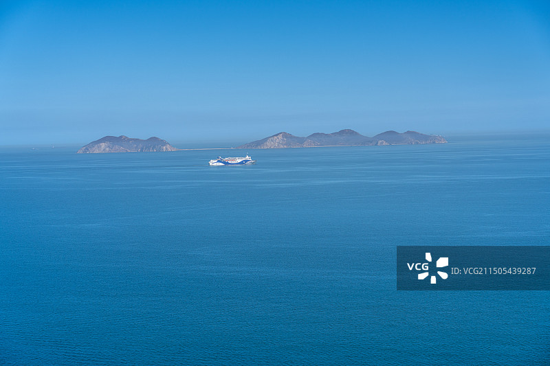 辽宁大连，海边风光，星海湾，棒棰岛景区，海鸥，夏季避暑图片素材
