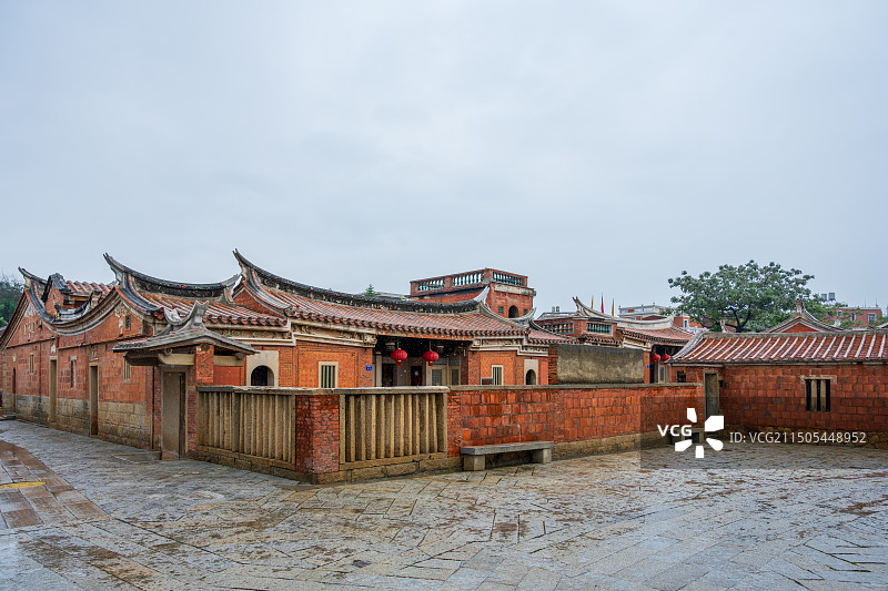晋江梧林古村落全景图片素材