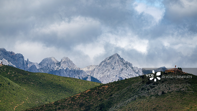 香格里拉團結公園图片素材