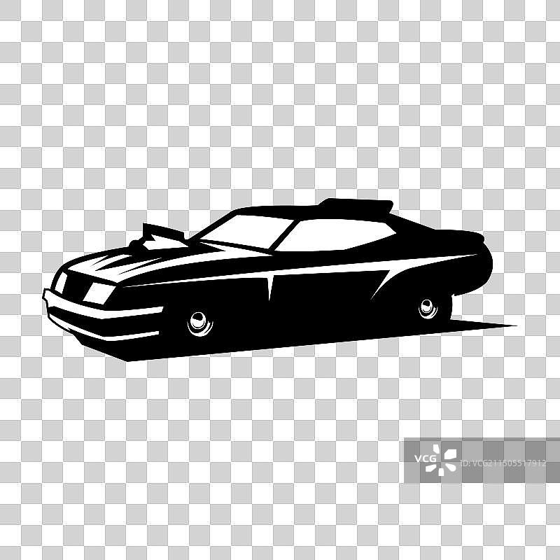 1973年福特汽车标志剪影图片素材