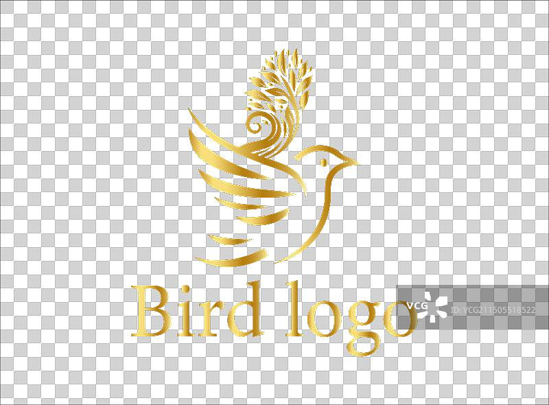 鸟的标志图片素材