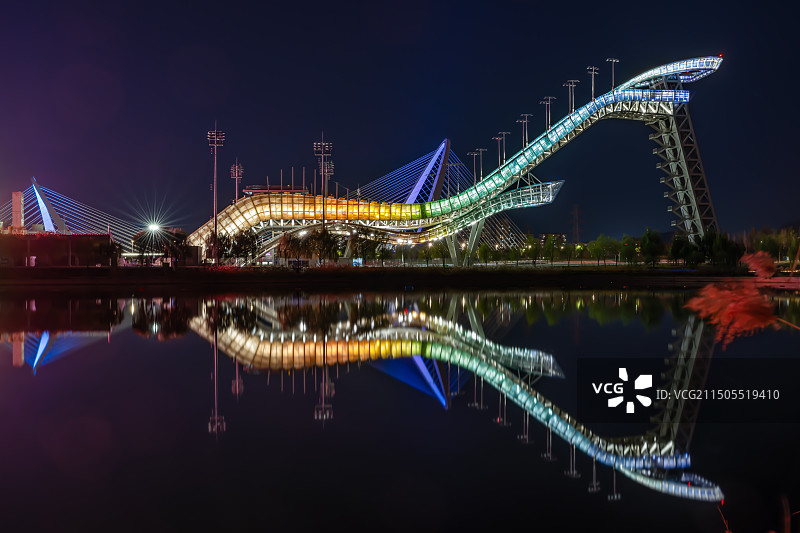 首钢滑雪大跳台图片素材