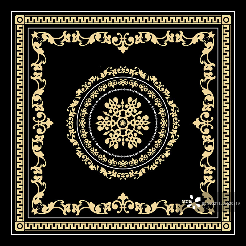 珍贵宝石装饰的无缝图案图片素材