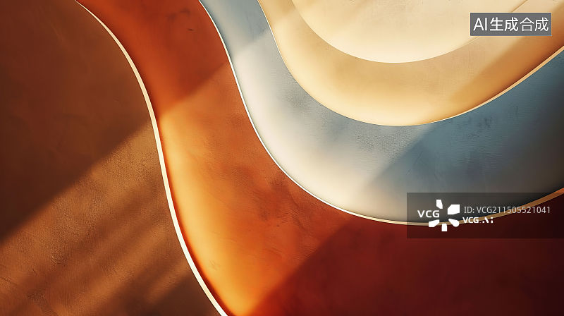 【AI数字艺术】简约模块色彩背景Minimalist Dreamy Color Background图片素材