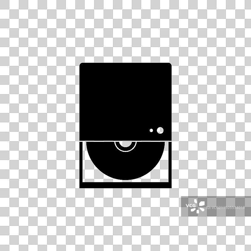 光盘驱动器扁平图标图片素材