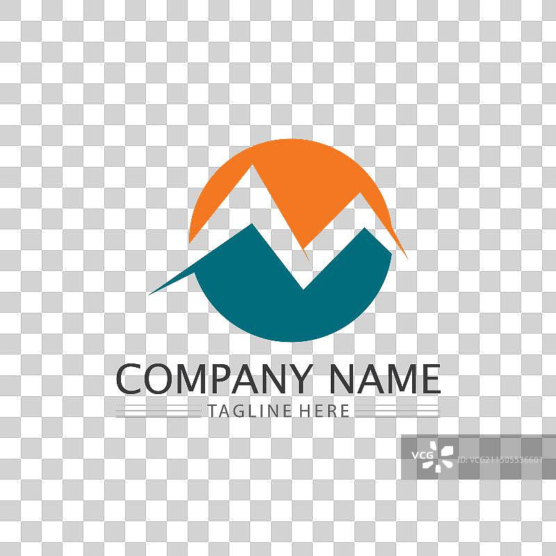 M字母标志模板图片素材