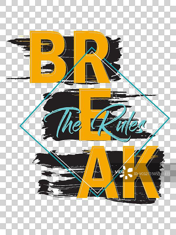 标语排版T恤和卫衣图片素材