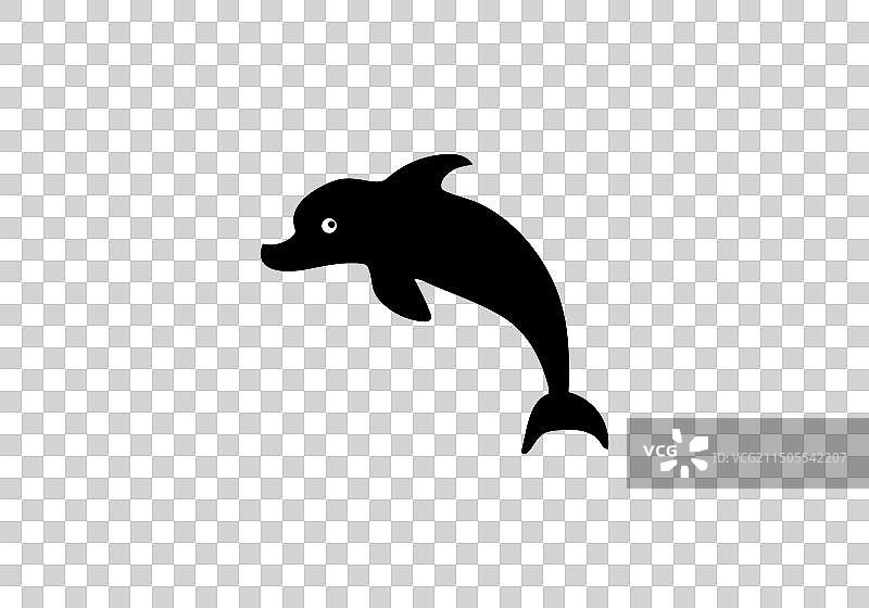 极简风亚马逊河豚粉色海豚图片素材