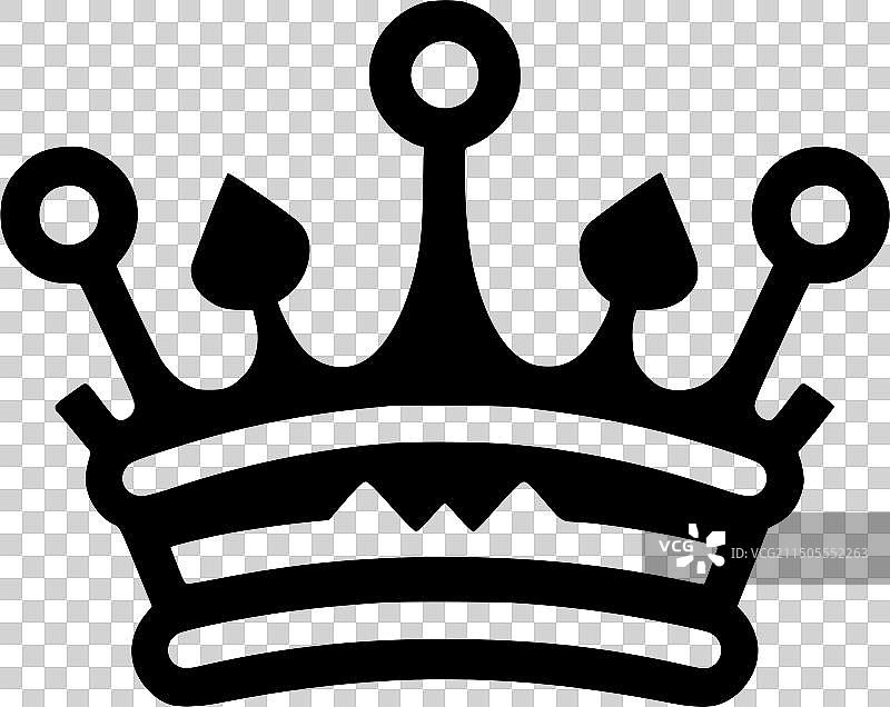 皇冠-高品质的标志-理想的t恤图片素材