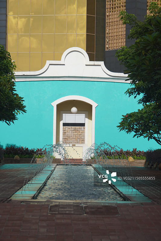 中国澳门的街景图片素材