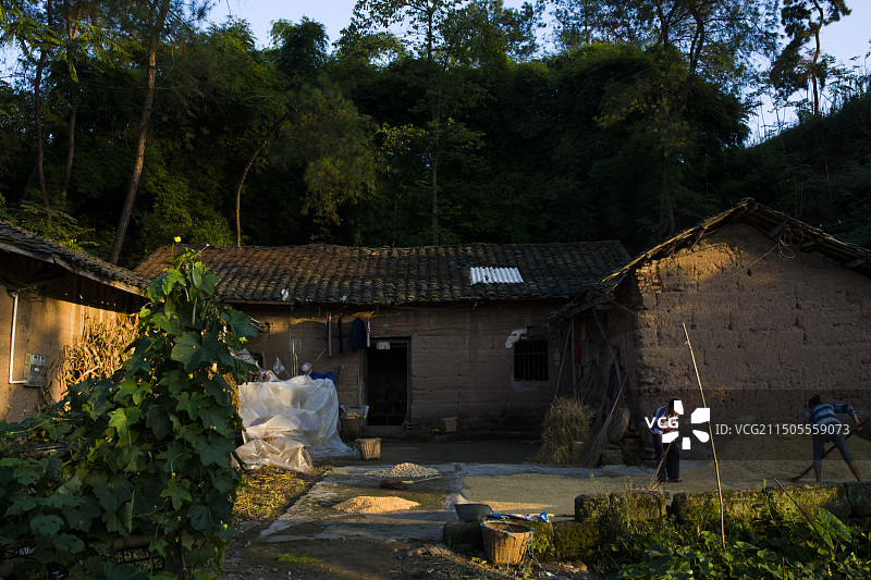 内江市城市风光和古宇湖图片素材