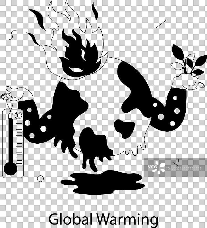 全球变暖图片素材