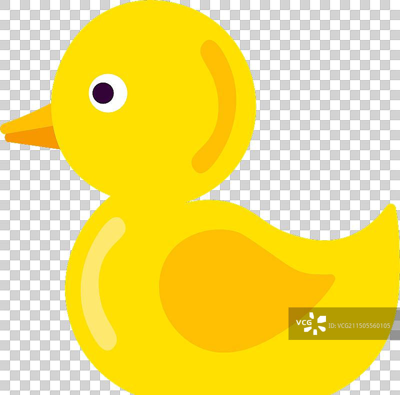小黄鸭洗澡玩具图片素材