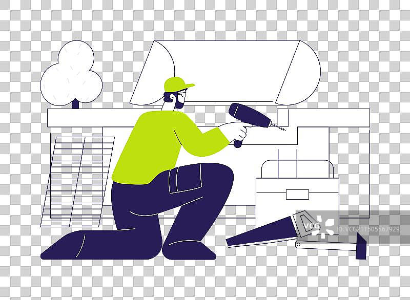 烧烤地点抽象概念图片素材