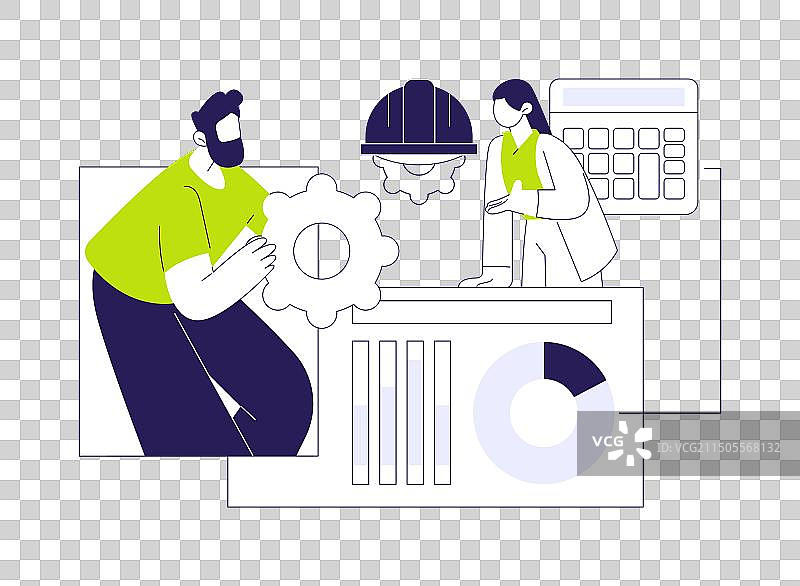 温和谈判抽象概念图片素材