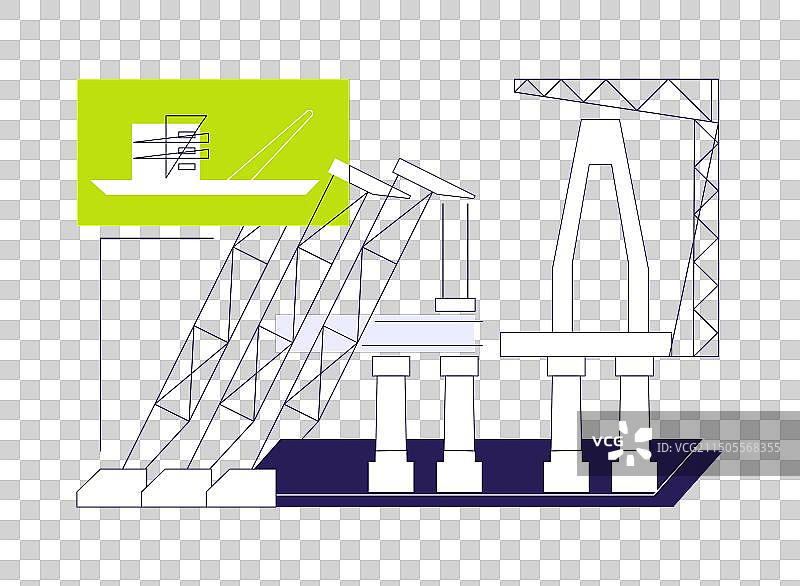 发射上层建筑抽象概念图片素材