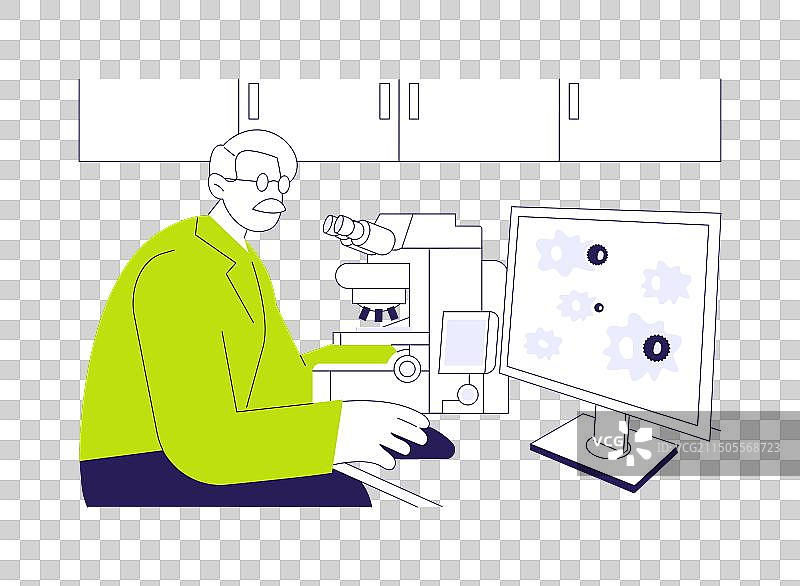 特定细胞死亡抽象概念图片素材