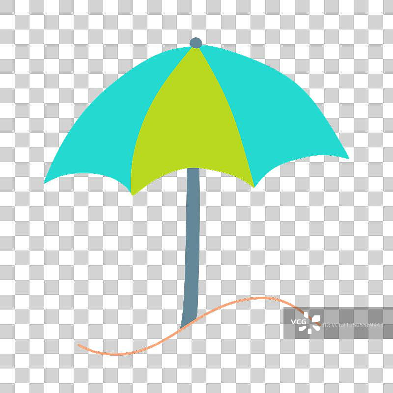 彩色沙滩伞图片素材