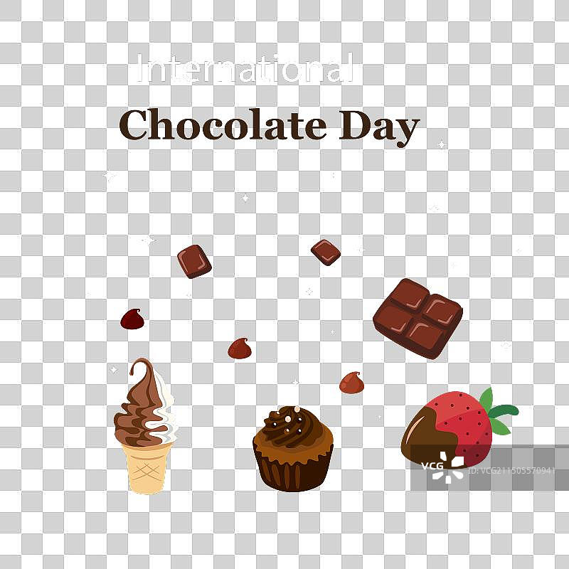 国际巧克力日图片素材