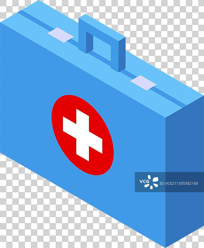2.5D急救箱图片素材