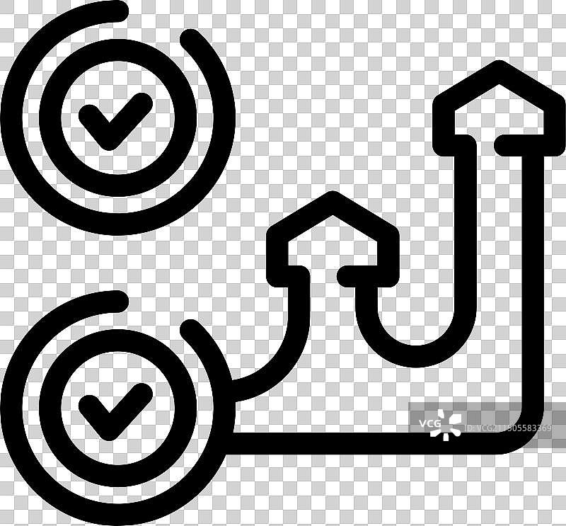 生活提升教练图标轮廓图片素材