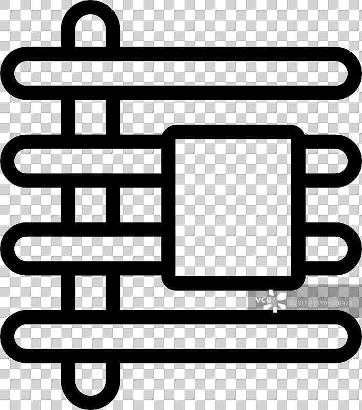 黑白鞋带图案图片素材