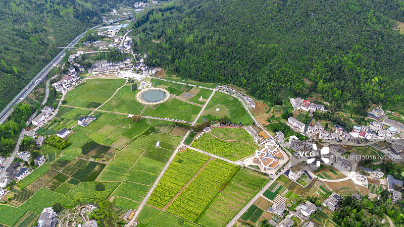 恩施观音塘风光图片素材