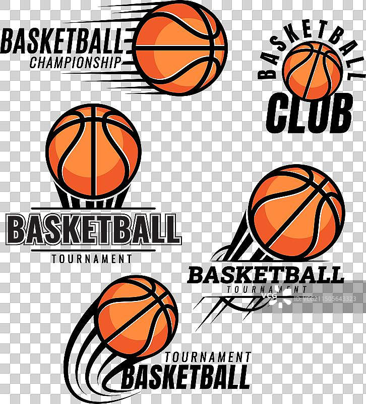 篮球、足球赛事图标图片素材