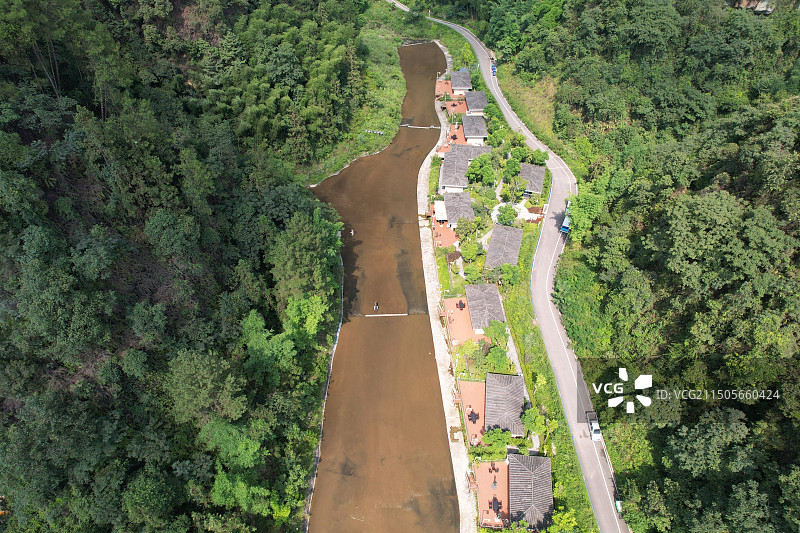 内江市威远县石板河旅游区图片素材