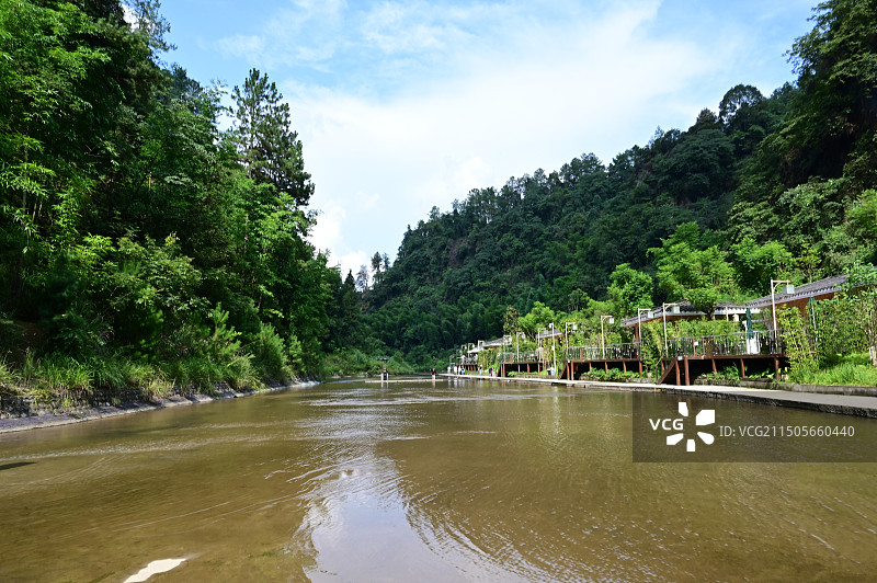 内江市威远县石板河旅游区图片素材