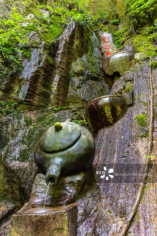 襄阳保康县五道峡景区图片素材