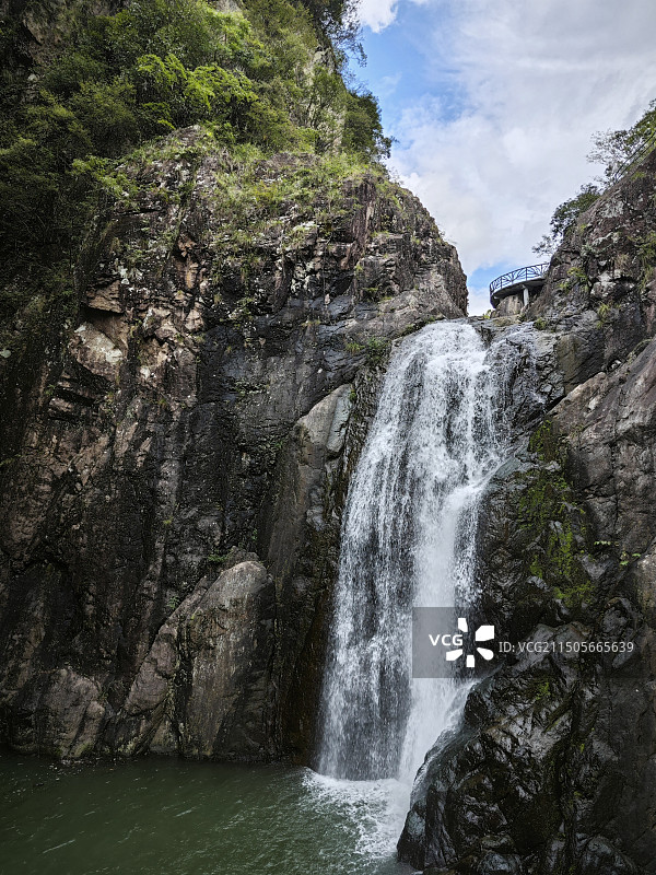 金华磐安县舞龙峡景区图片素材