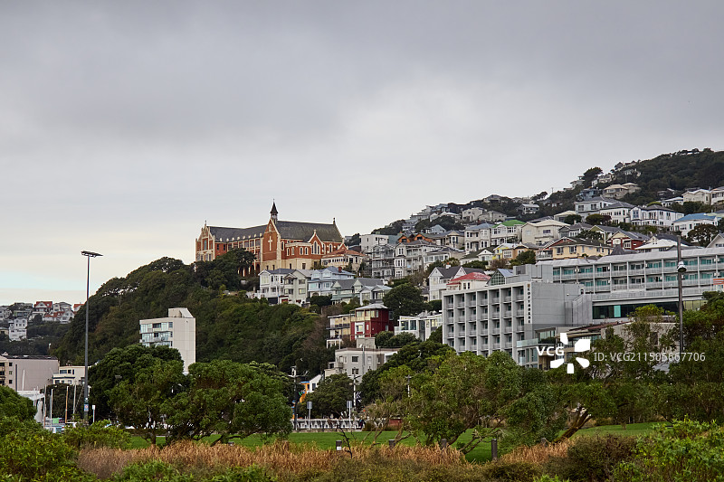 新西兰惠灵顿城市风光图片素材
