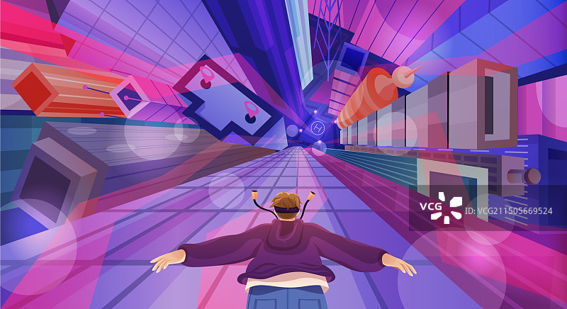 元宇宙与虚拟现实图片素材