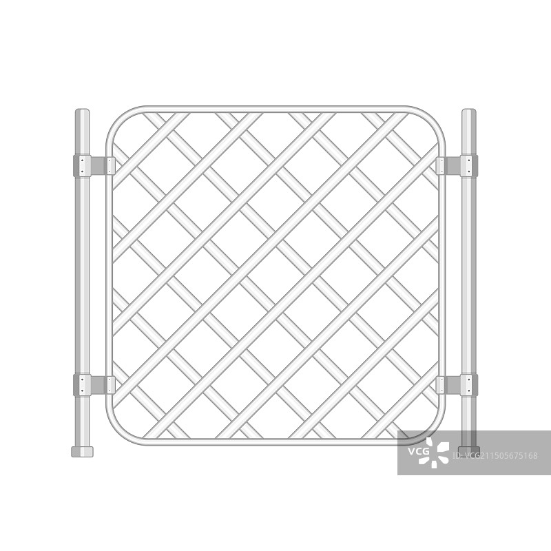 金属围栏铁丝网图片素材