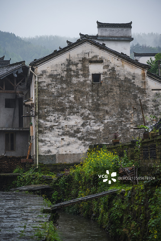 中国安徽休宁县祖源村图片素材