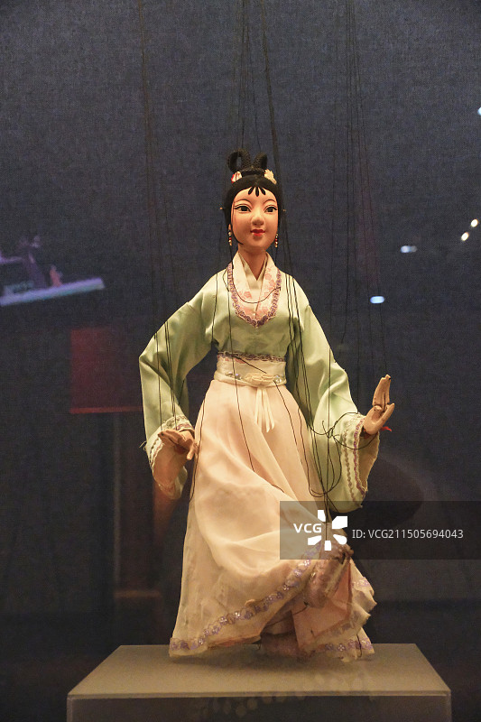 泉州非遗馆 瓷雕 灯笼 竹雕图片素材