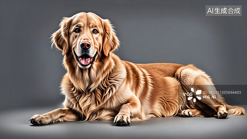 【AI数字艺术】狗肖像图片素材