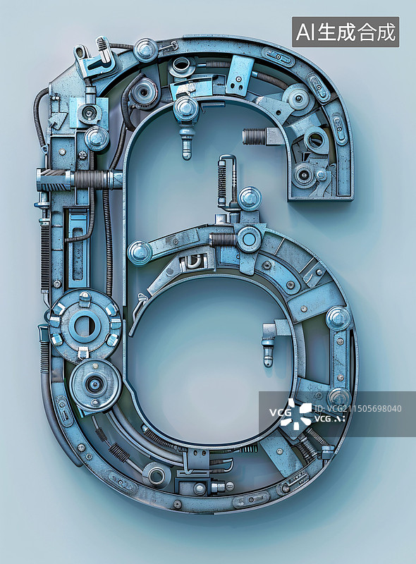 【AI数字艺术】3d渲染数字字体大促活动倒计时概念元素图片素材