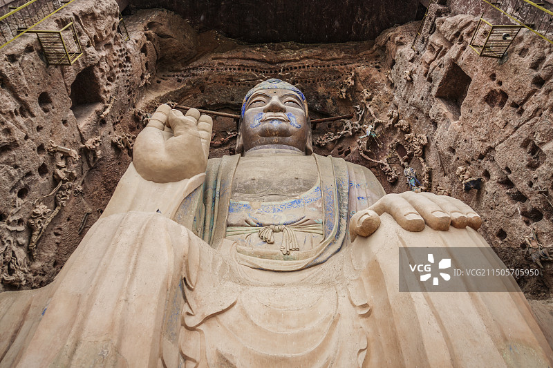 天水甘谷大像山景区图片素材