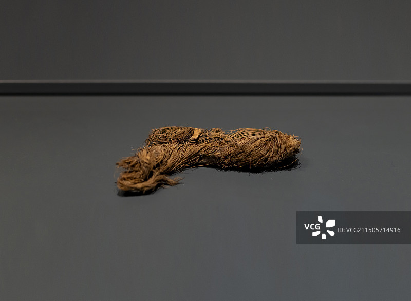 麻绳 春秋 湖北黄石铜绿山矿治遗址出土 上海博物馆图片素材