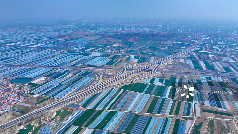 青岛平度明董高速图片素材