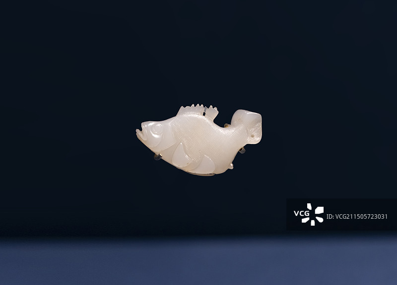 鱼形玉佩 元 上海博物馆图片素材