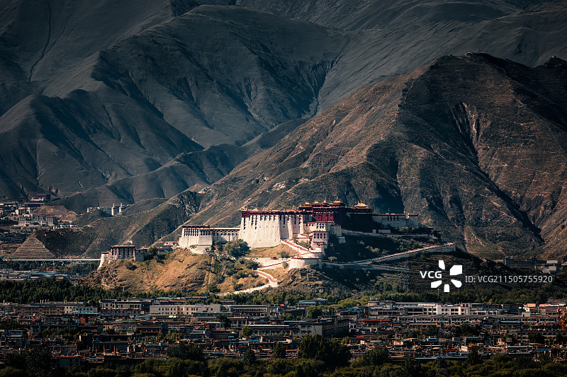 布达拉宫,西藏拉萨图片素材