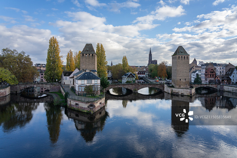 斯特拉斯堡小法兰西（Pettie France）分水系统图片素材